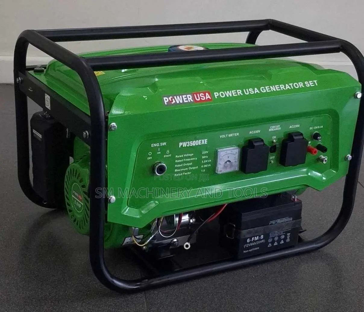 Power Usa Petrol Generators -Pu2500exe 2.8kva Key Start