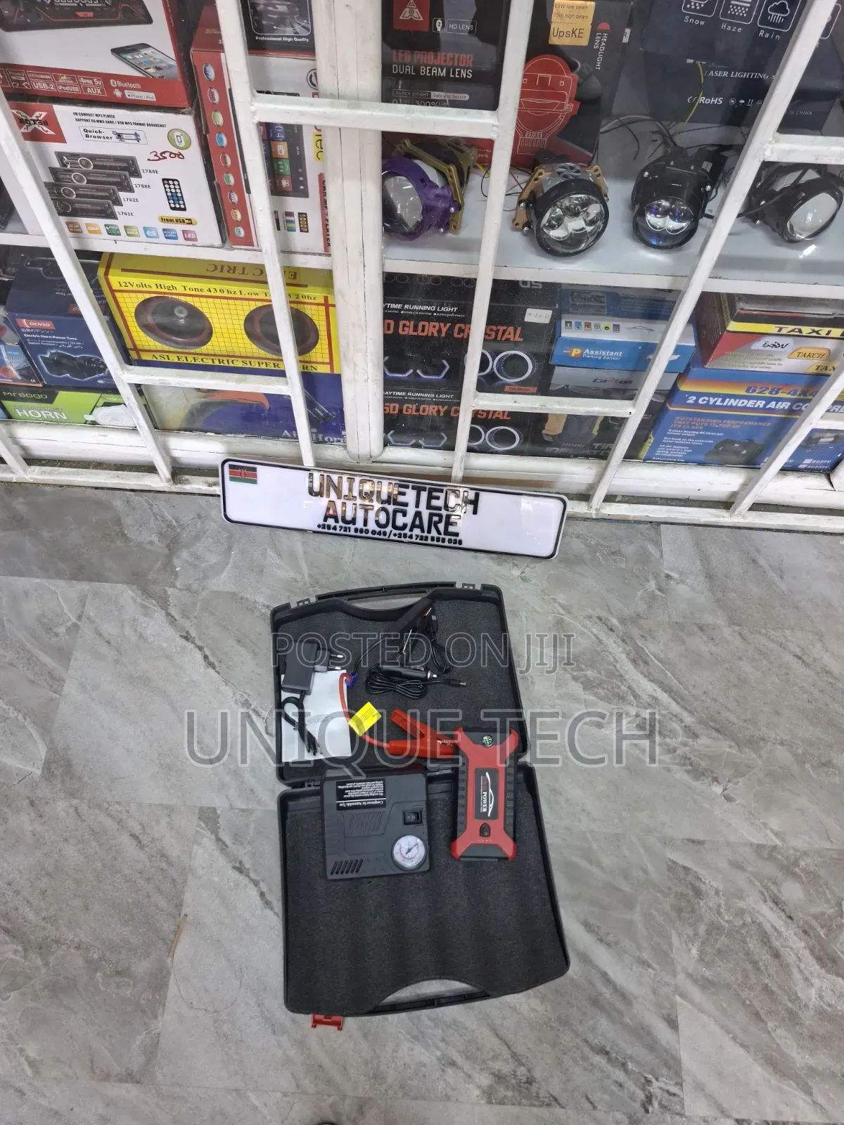 12V 3 in 1 Car Jump Starter Kit