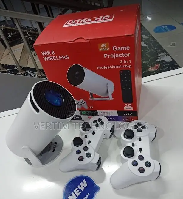Smart HY300 Pro+ 2 in 1 3D Game Gaming WIFI Android Projector.