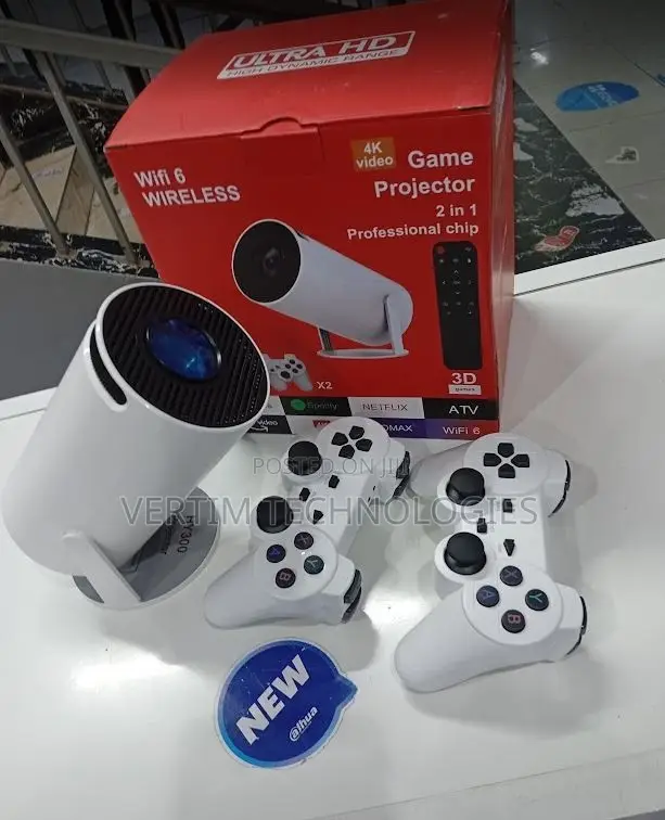 Smart HY300 Pro+ 2 in 1 3D Game Gaming WIFI Android Projector.