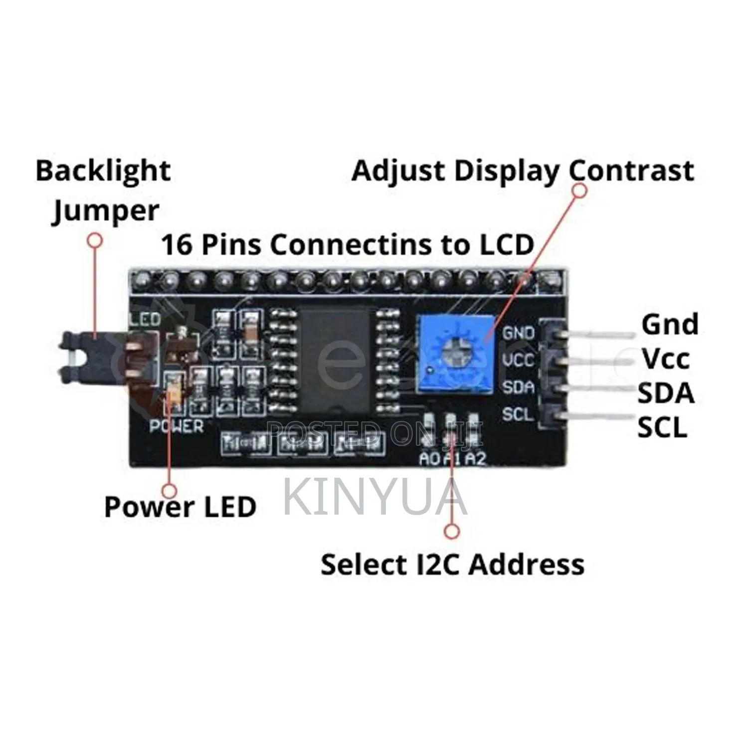 I2c LCD Adapter