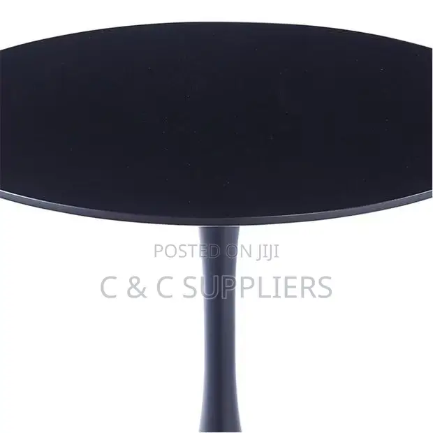 Black Tulip Balcony Round Table