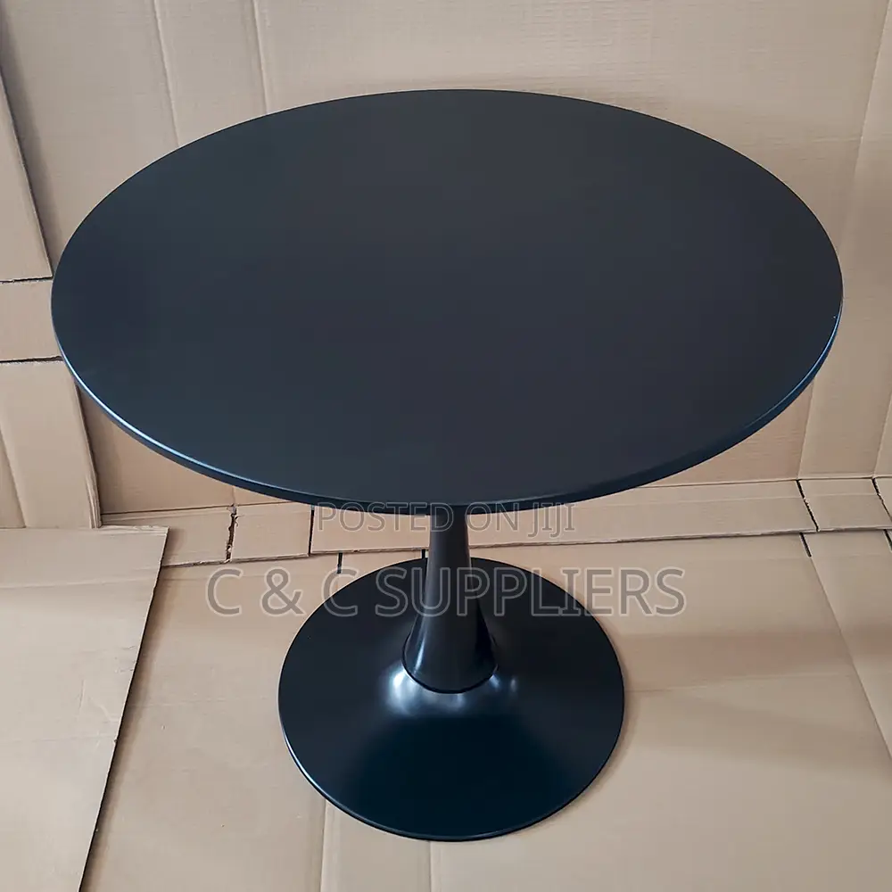 Black Tulip Balcony Round Table