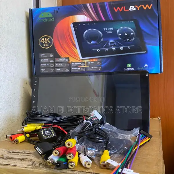 Brand-New, Unused Android Car Radio, 4+64GB Double Din Touchscreen .