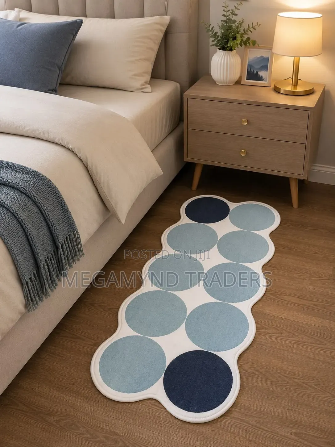 Soft Bedside Runner Mat / Bedside Carpet
