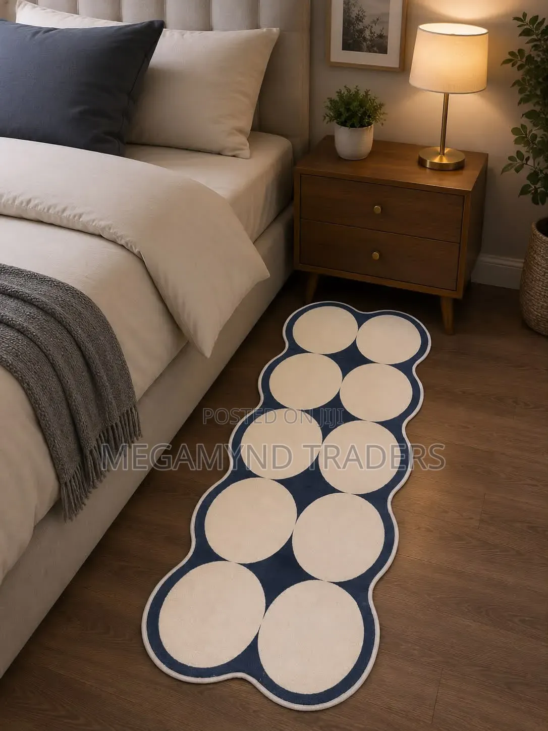 Soft Bedside Runner Mat / Bedside Carpet