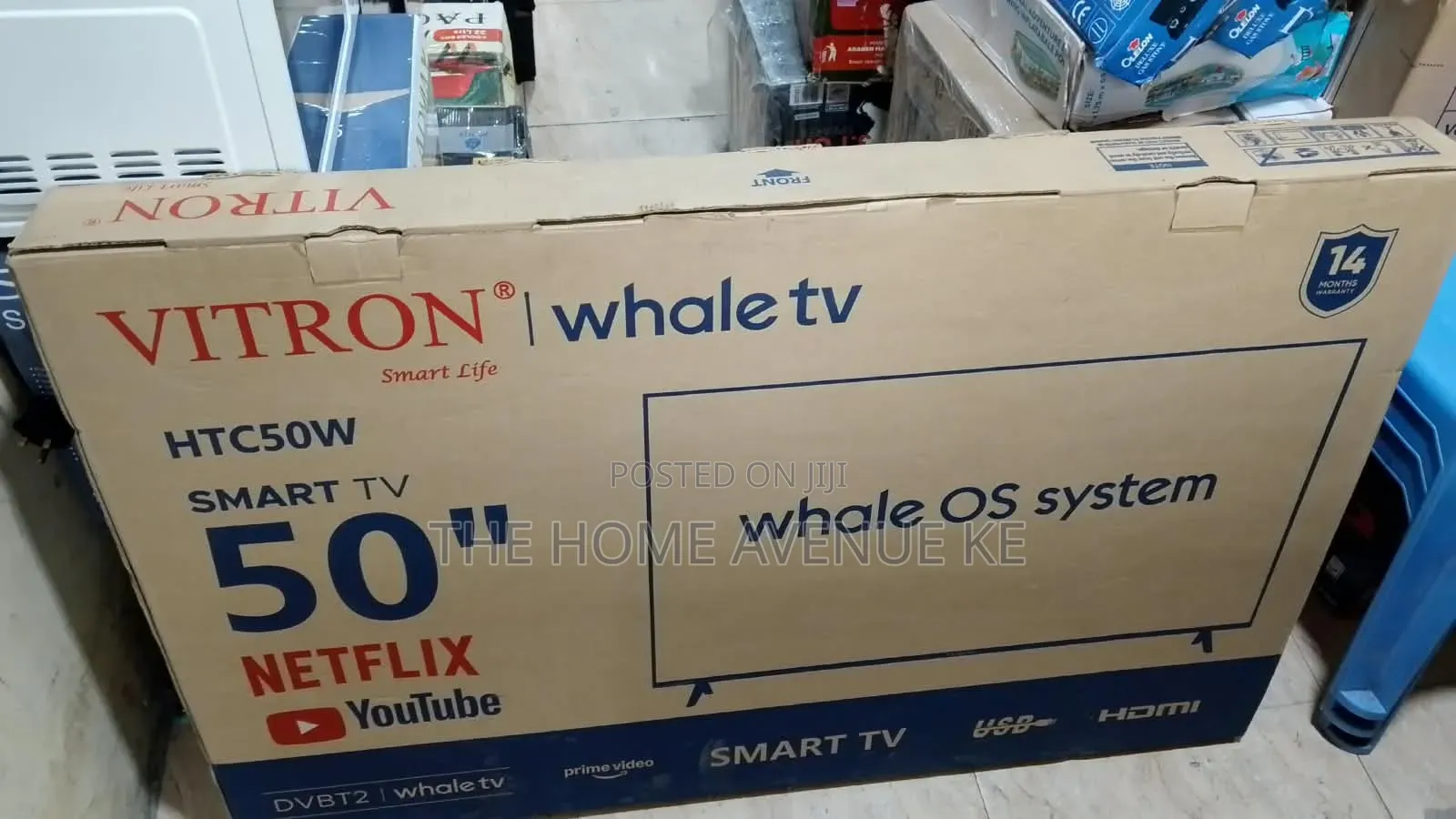 Vitron 50" Smart Whale TV
Model: HTC50W