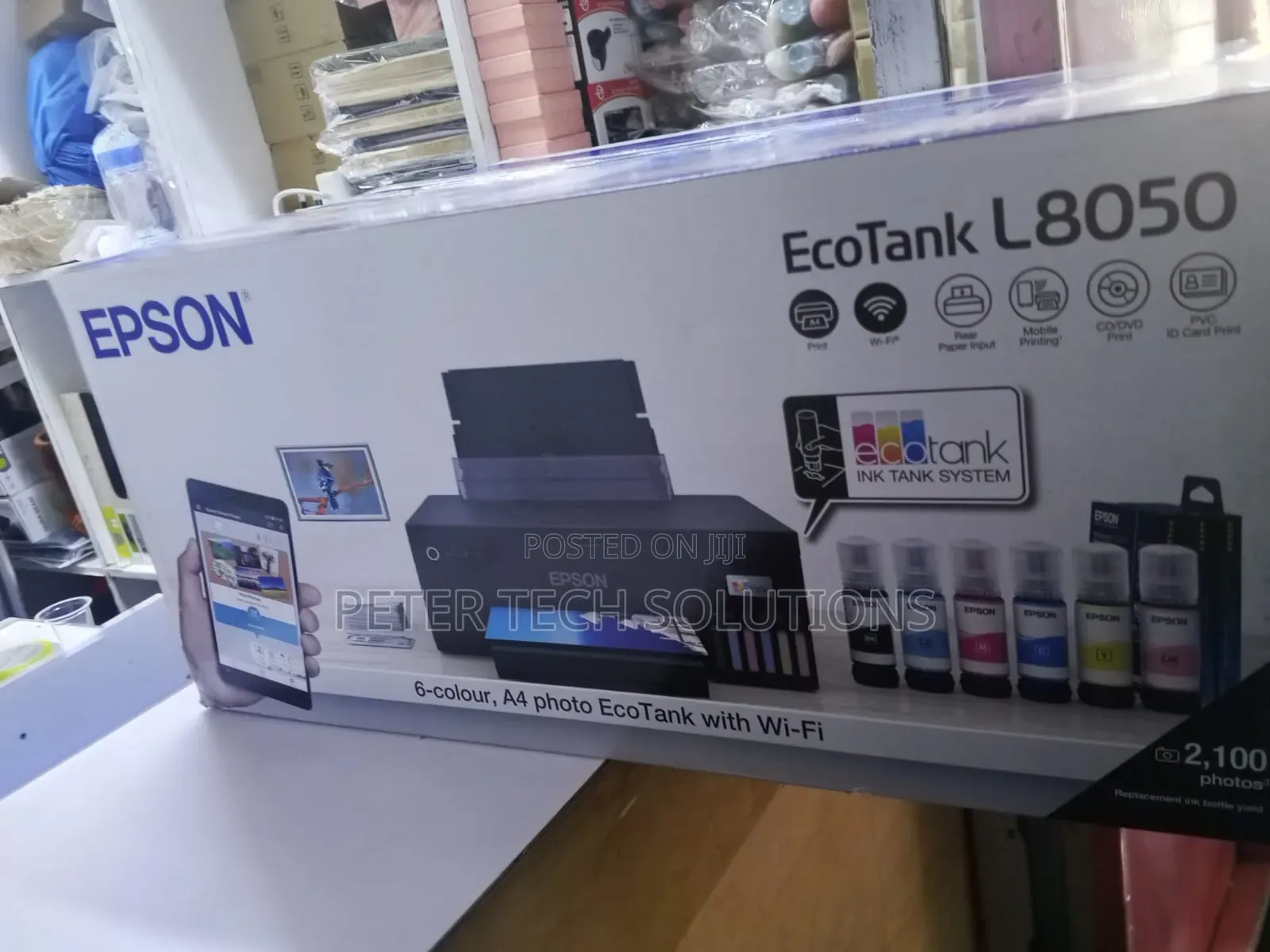 L8050 Epson Printer Best for Printing PVC Cards