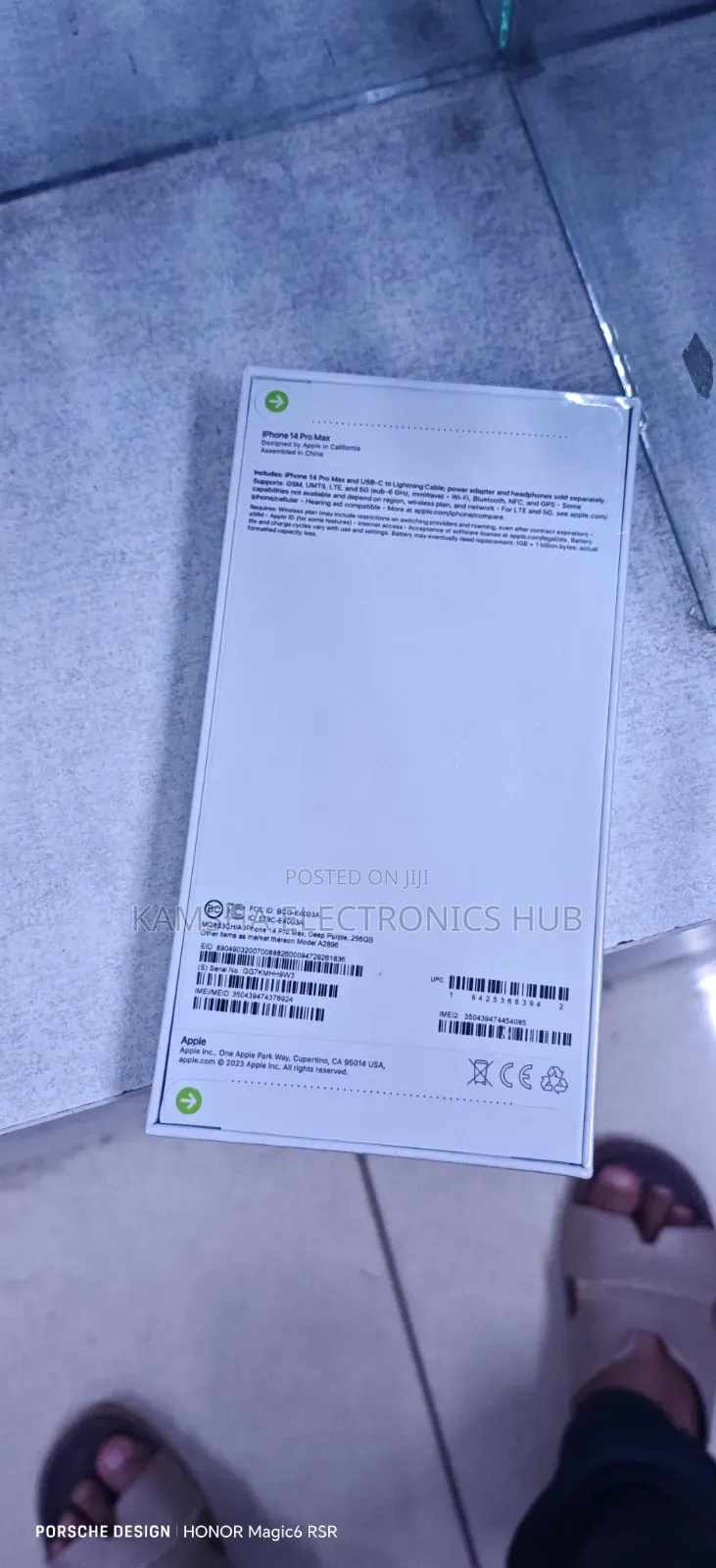 New Apple iPhone 14 Pro Max 256 GB Purple