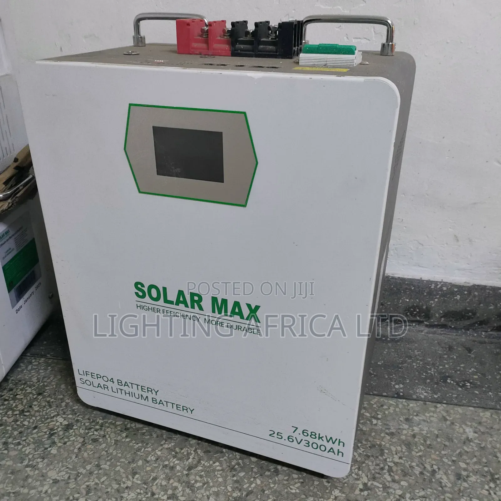 Solarmax 7.68kwh - 24v (300Ah) Lithium Ion Battery