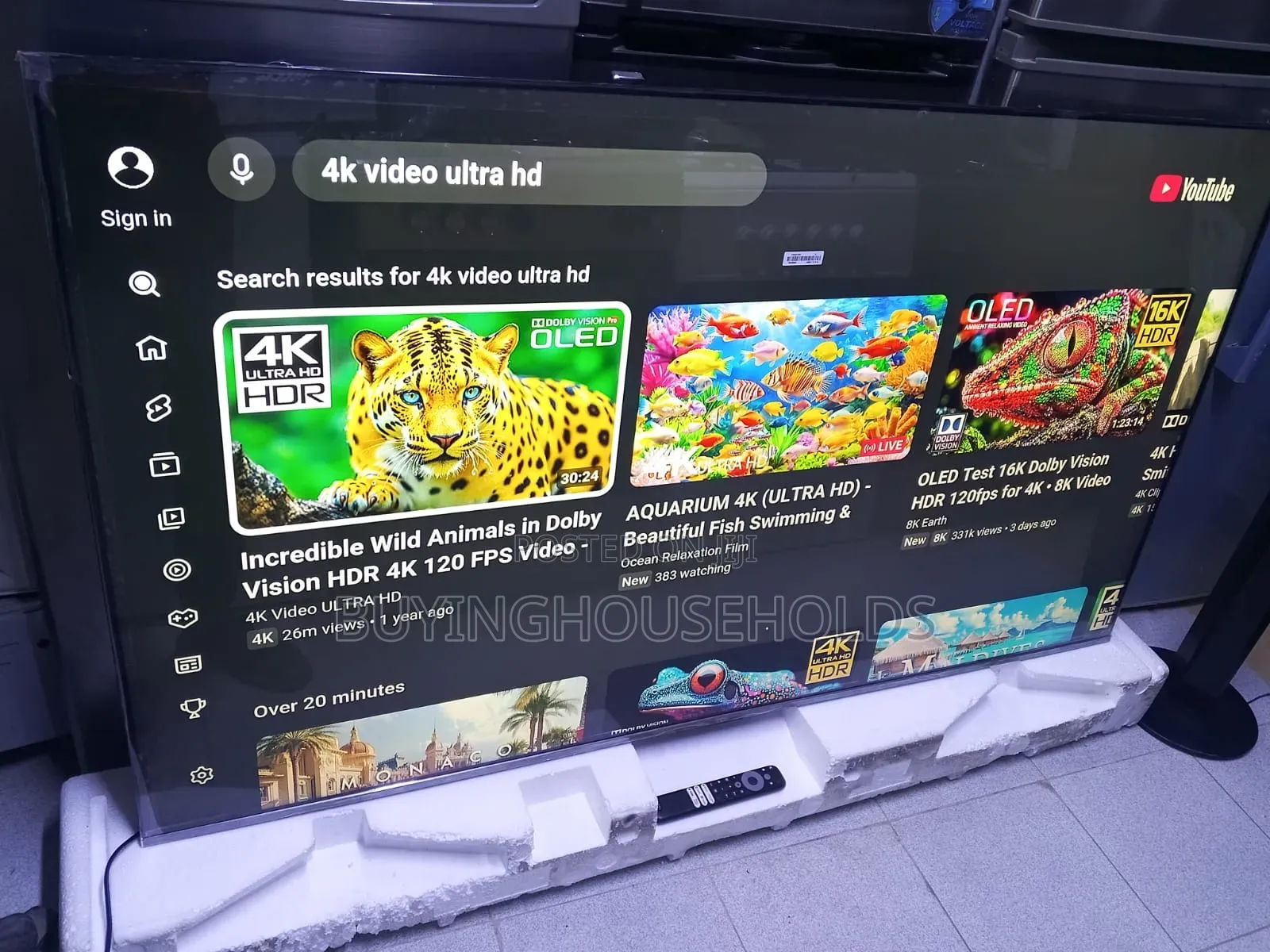 TCL 65" Qled Qd C635 Google TV