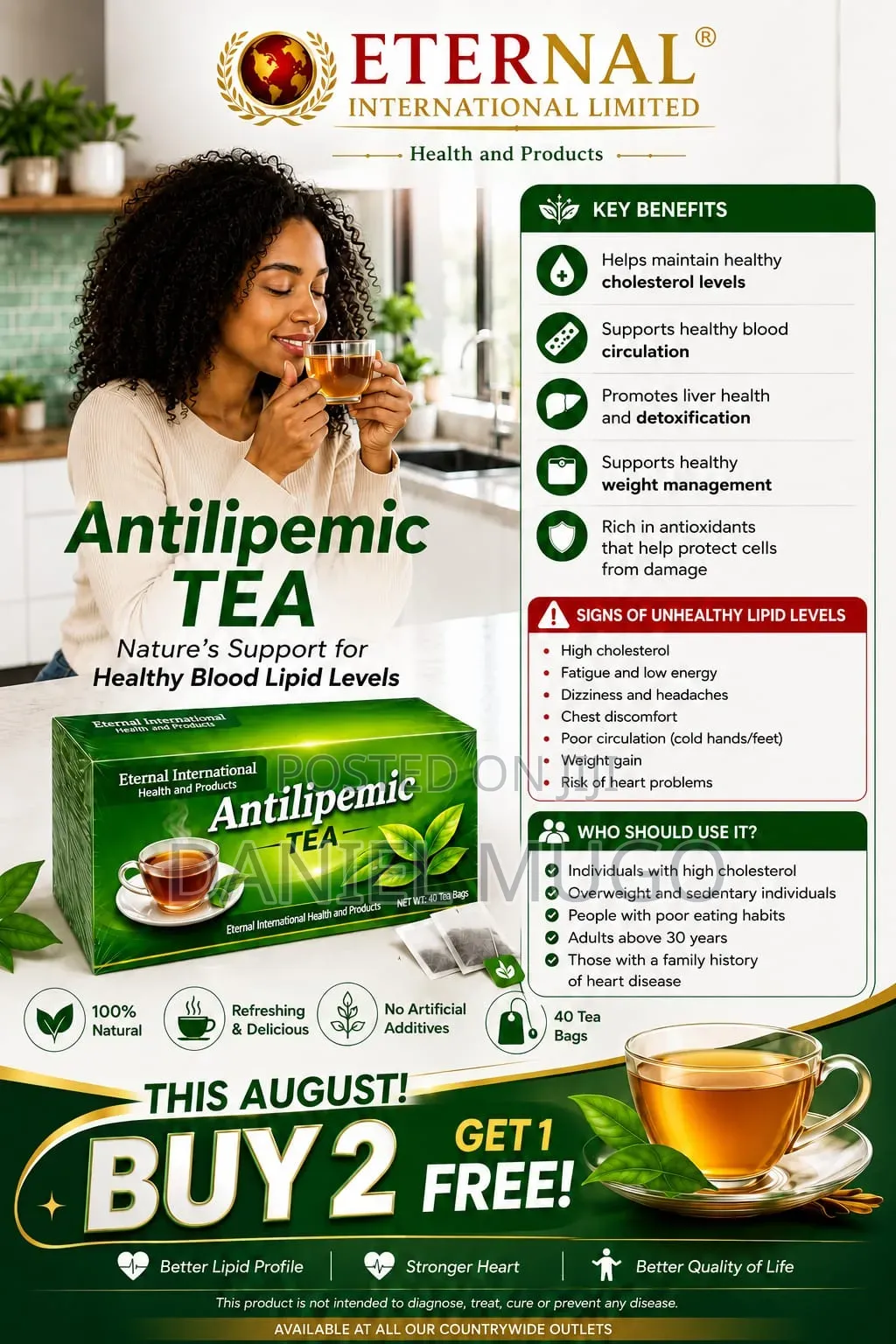 Antilipemic Tea