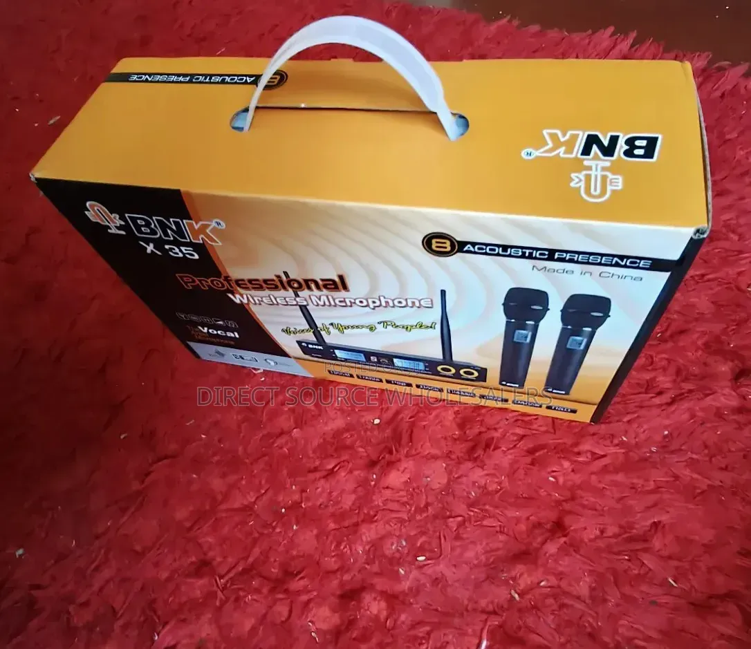 BNK X35 Dual Wireless Microphone System