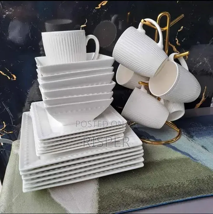 *24pc Square Dinner Set*