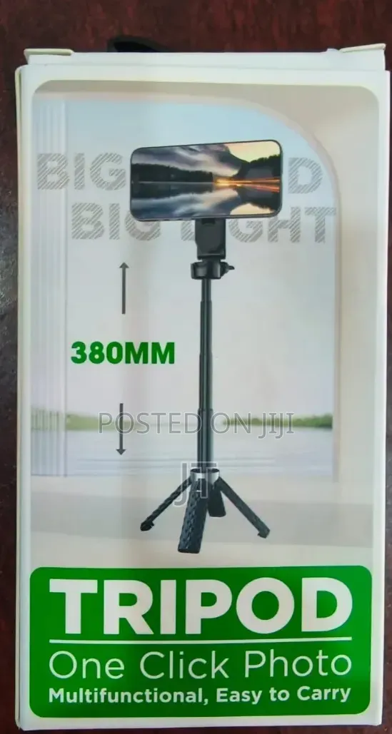 380mm Long Foldable Extending Rotating Magnetic Phone Tripod Stand