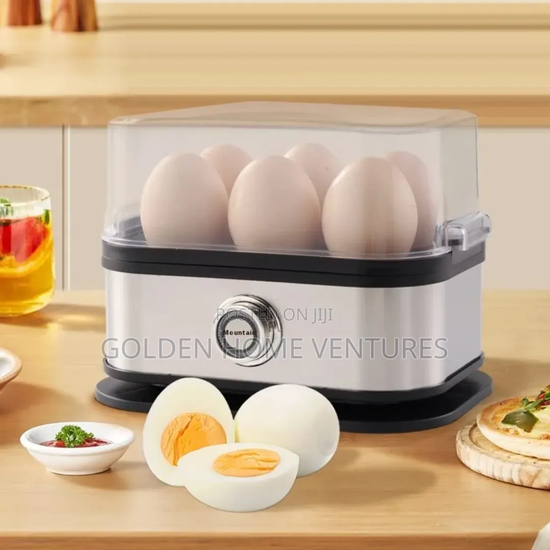 Electric Egg Boiler Steamer 6 Capacity With Timer Control