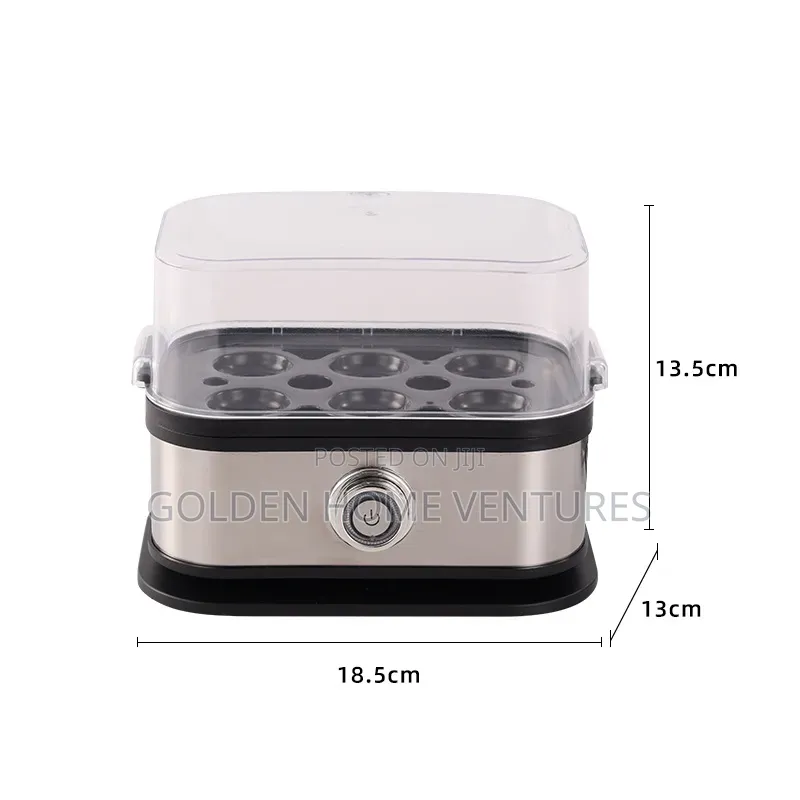 Electric Egg Boiler Steamer 6 Capacity With Timer Control