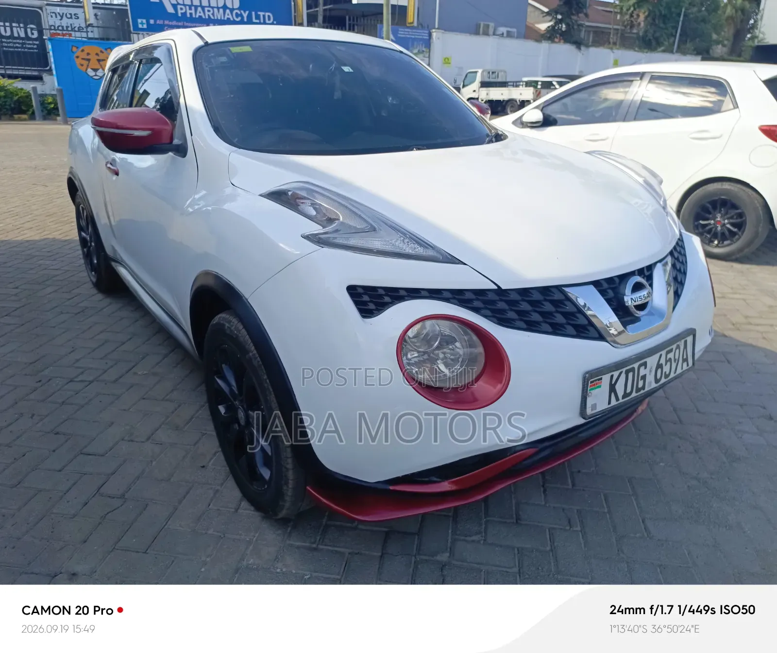Nissan Juke 2014 White