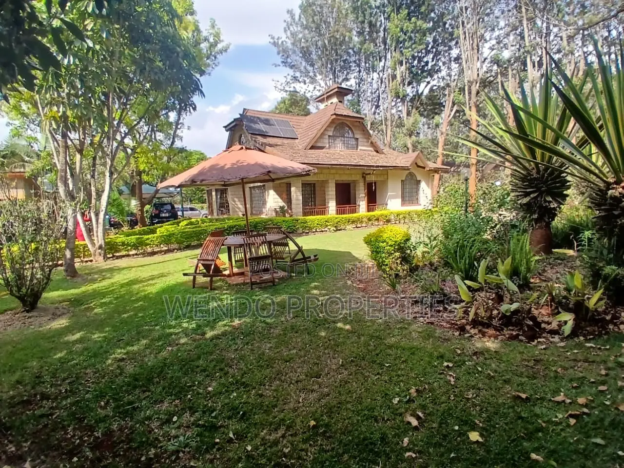 Furnished 2bdrm Chalet in Karen C for rent