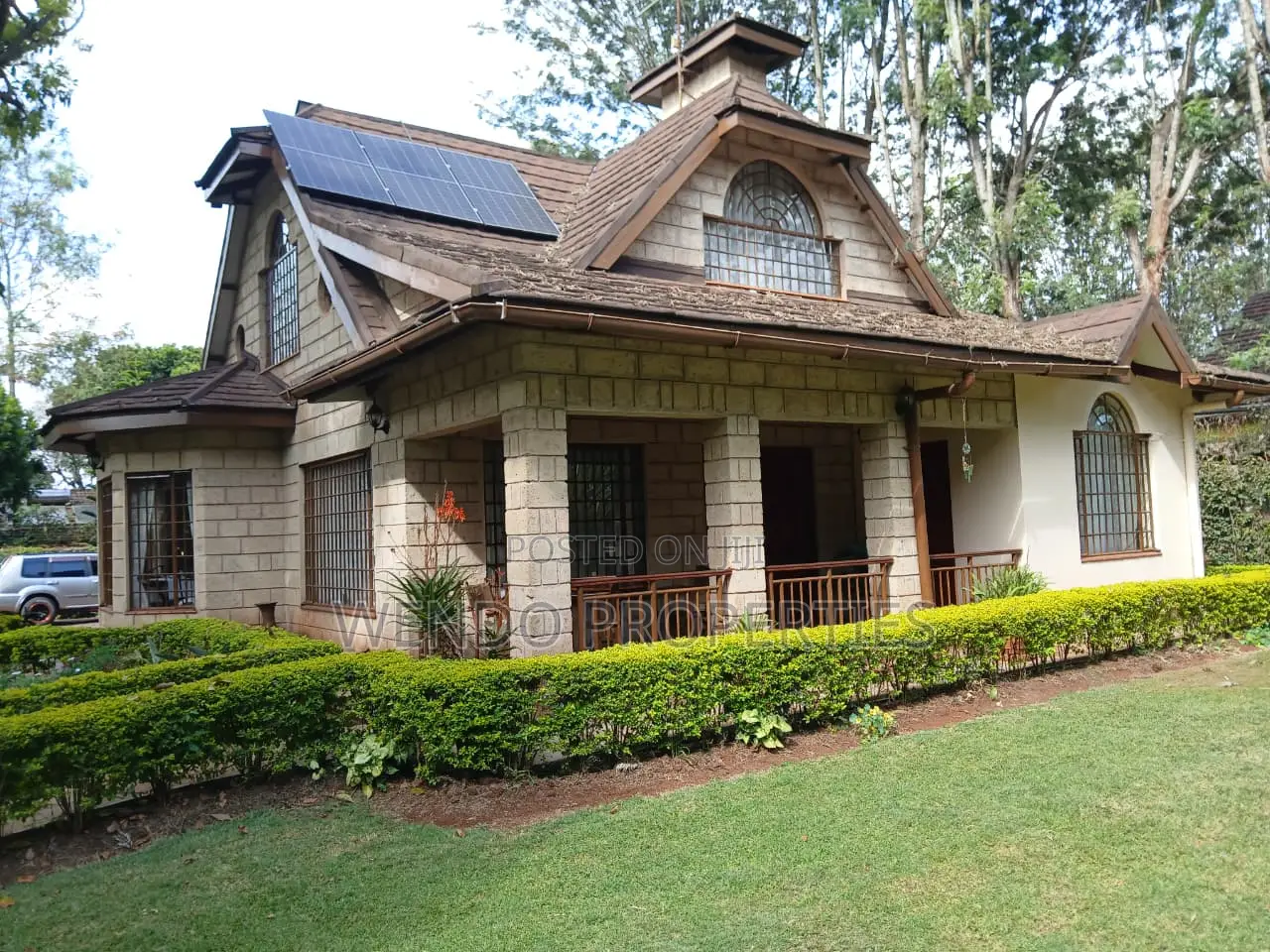 Furnished 2bdrm Chalet in Karen C for rent