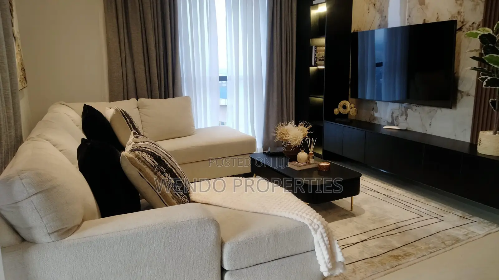 Furnished 2bdrm Apartment in Raphta Road Area for rent