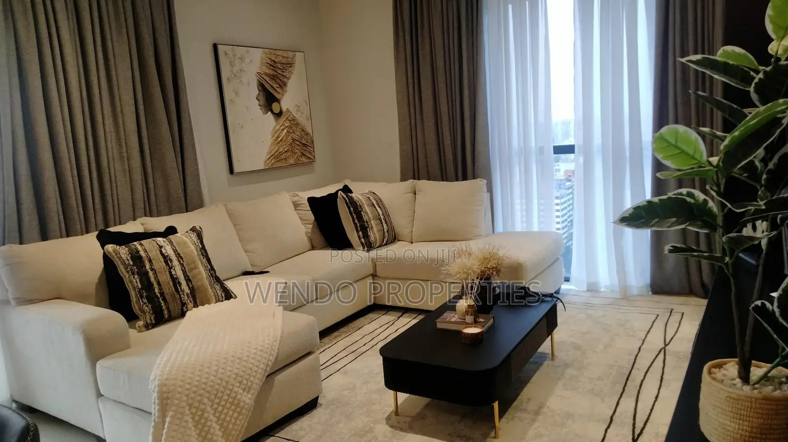 Furnished 2bdrm Apartment in Raphta Road Area for rent