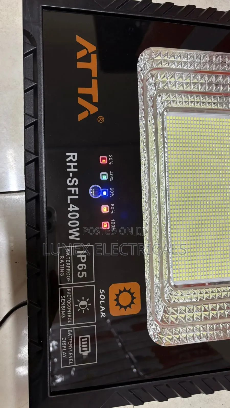 Solar Floodlight Security Yard Light