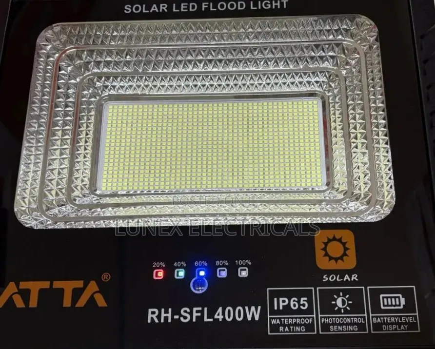Solar Floodlight Security Yard Light
