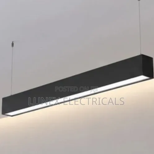 4Ft Integrated LED Tube Light Aluminum Suspended Fixture for Office