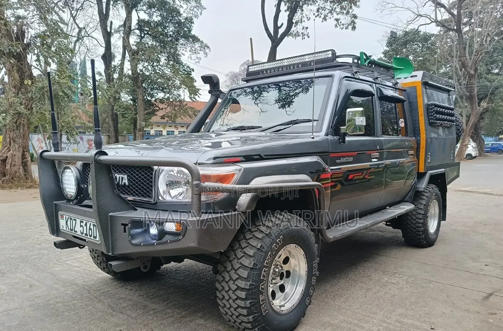 Toyota Land Cruiser 79 Series 2014 Gray