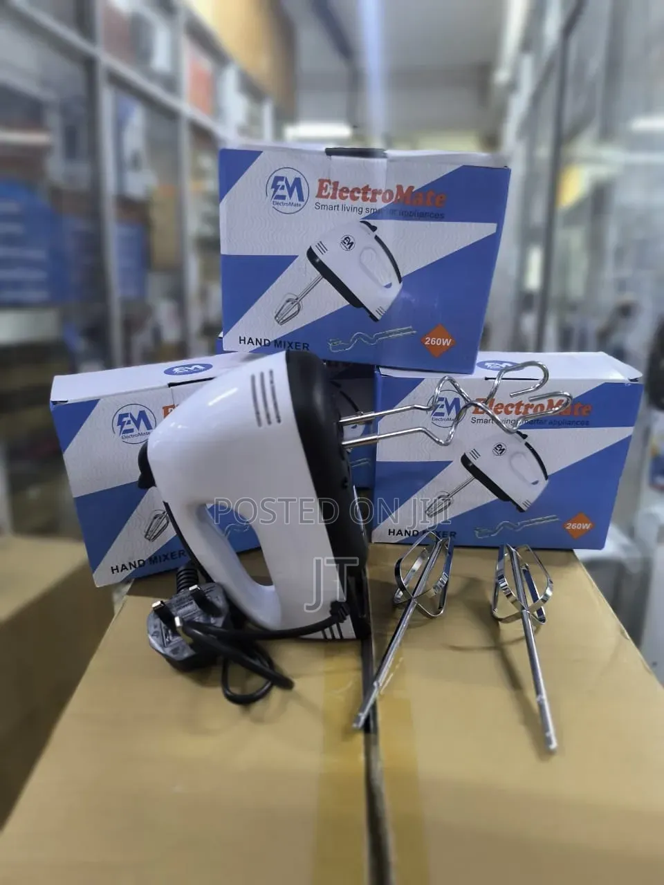 Electromate 260W Hand Mixer