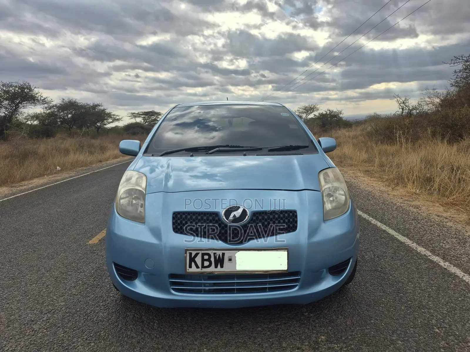 Toyota Vitz 1.0 FWD 5dr 2008 Blue