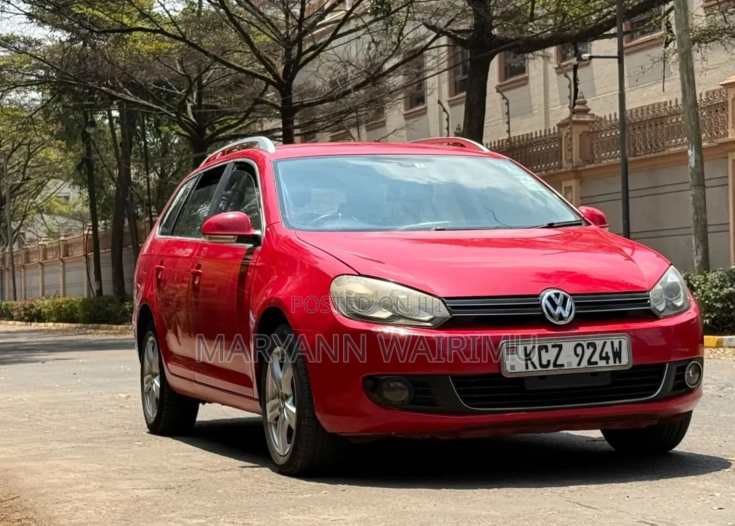 Volkswagen Golf 2013 Red