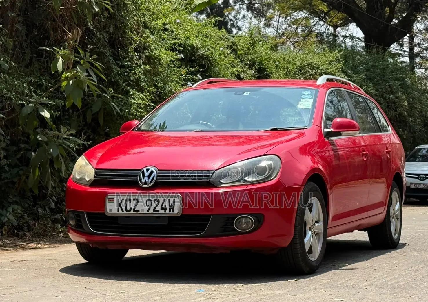 Volkswagen Golf 2013 Red