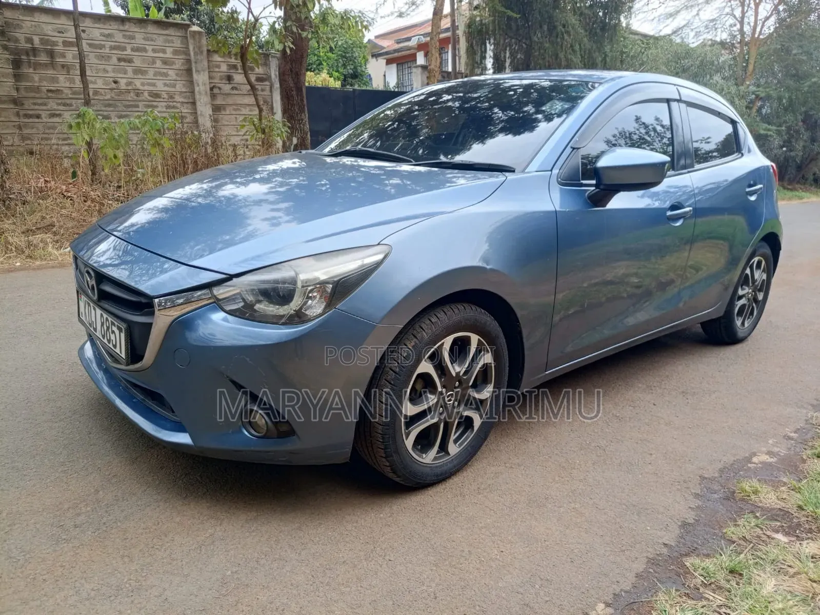 Mazda Demio 2015 Blue