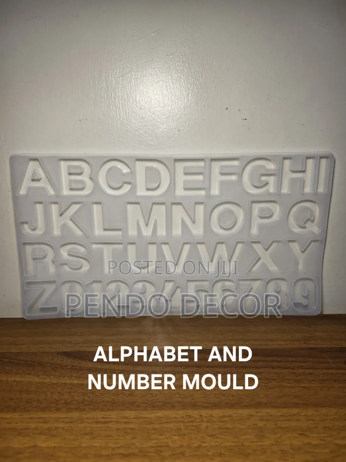 Alphabet Resin Mould