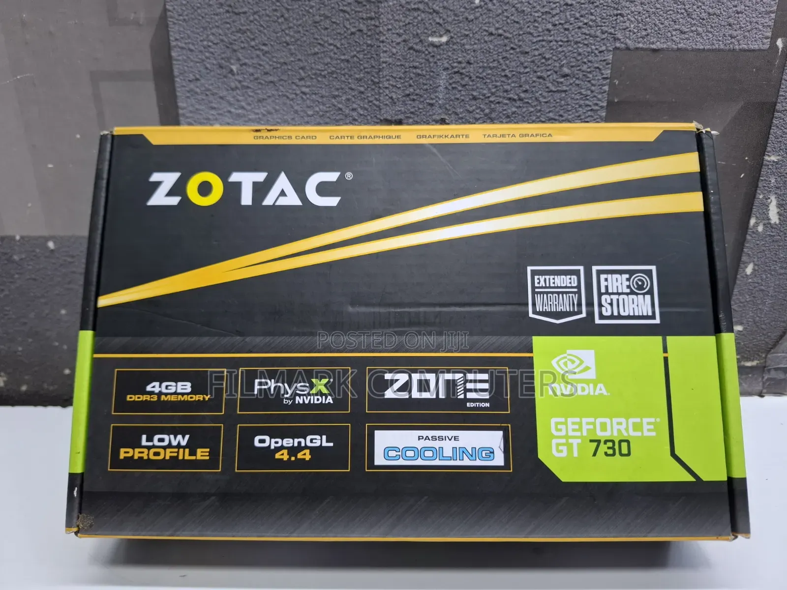 ZOTAC GeForce GT 730 Zone Edition NVIDIA GeForce 4GB DDR3