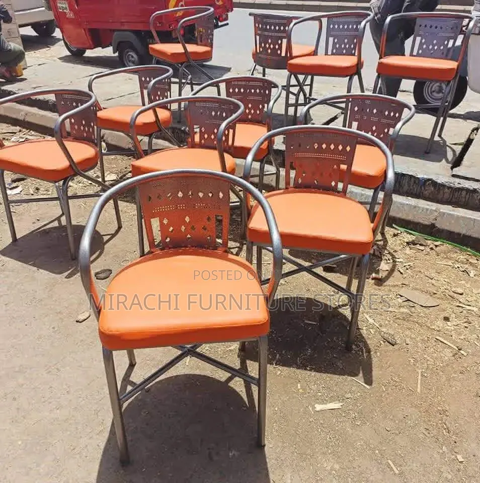 Orange Restaurant Seats