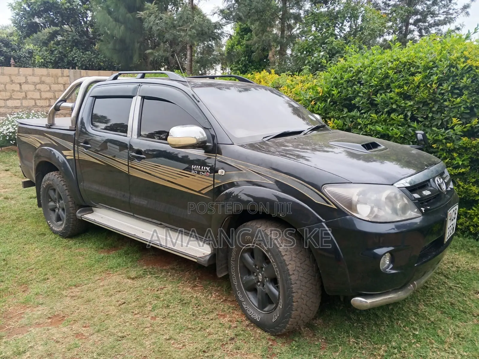 Toyota Hilux 3.0 D-4D Double Cab 2008 Black