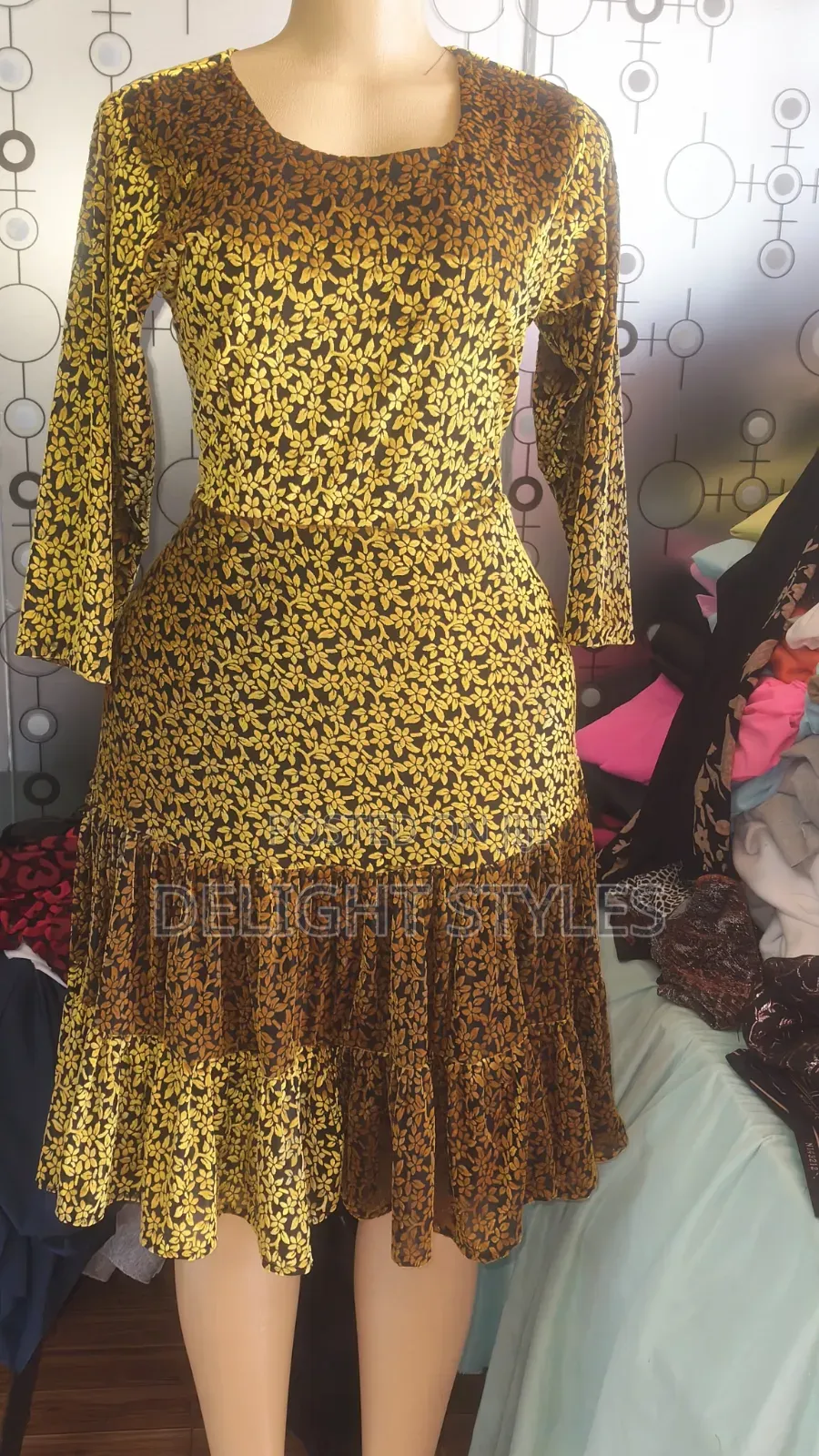 Locally Tailored Dresses Soft Material but Abit Stretcy