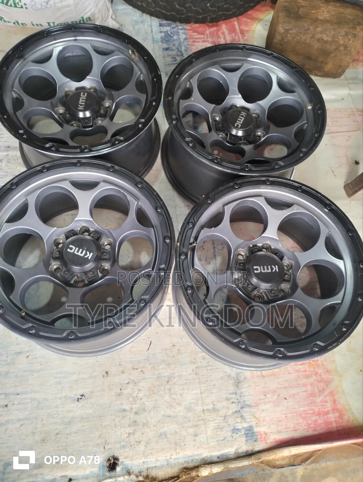 Slightly Used Rims Size 17 for Prado, Double Cab, Pajero, 