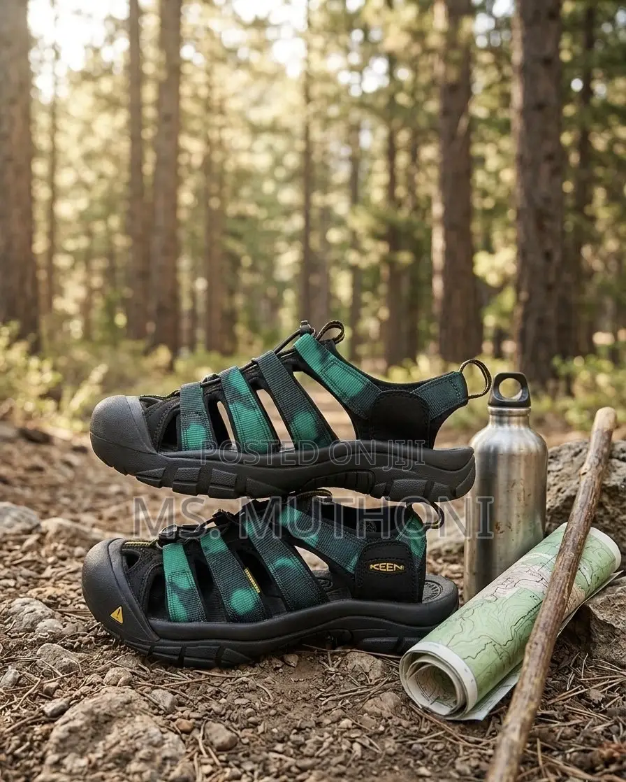 Monochrome Granite Green Keen Trail Sandals Size 38-45