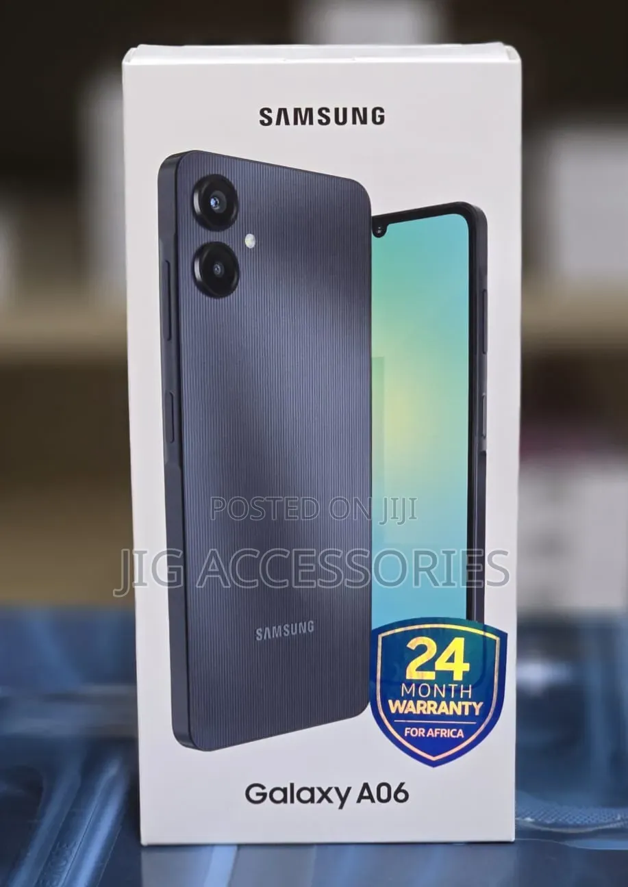 New Samsung Galaxy A06 128 GB Black