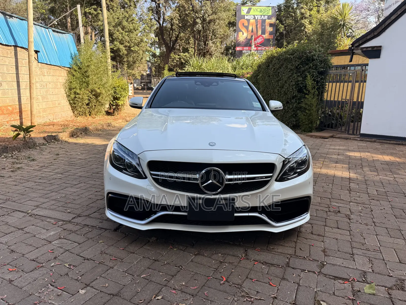 Mercedes-Benz C63 S RWD Sedan (4.0L V8 7A) 2017 White