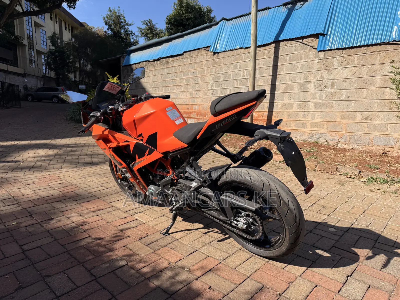 New KTM 2025 Orange