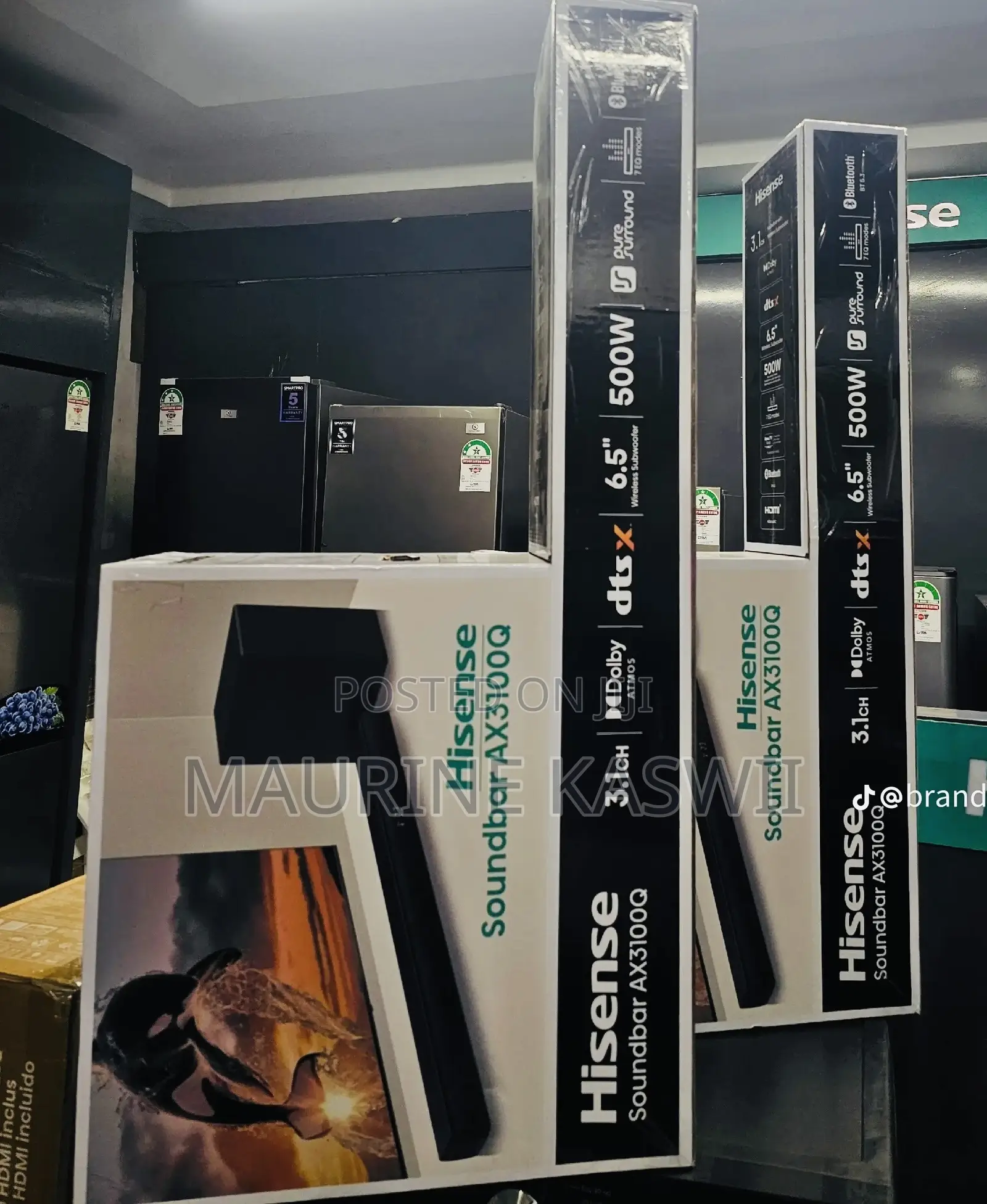HISENSE 500Watts AX3100Q Sound Bar 3.1