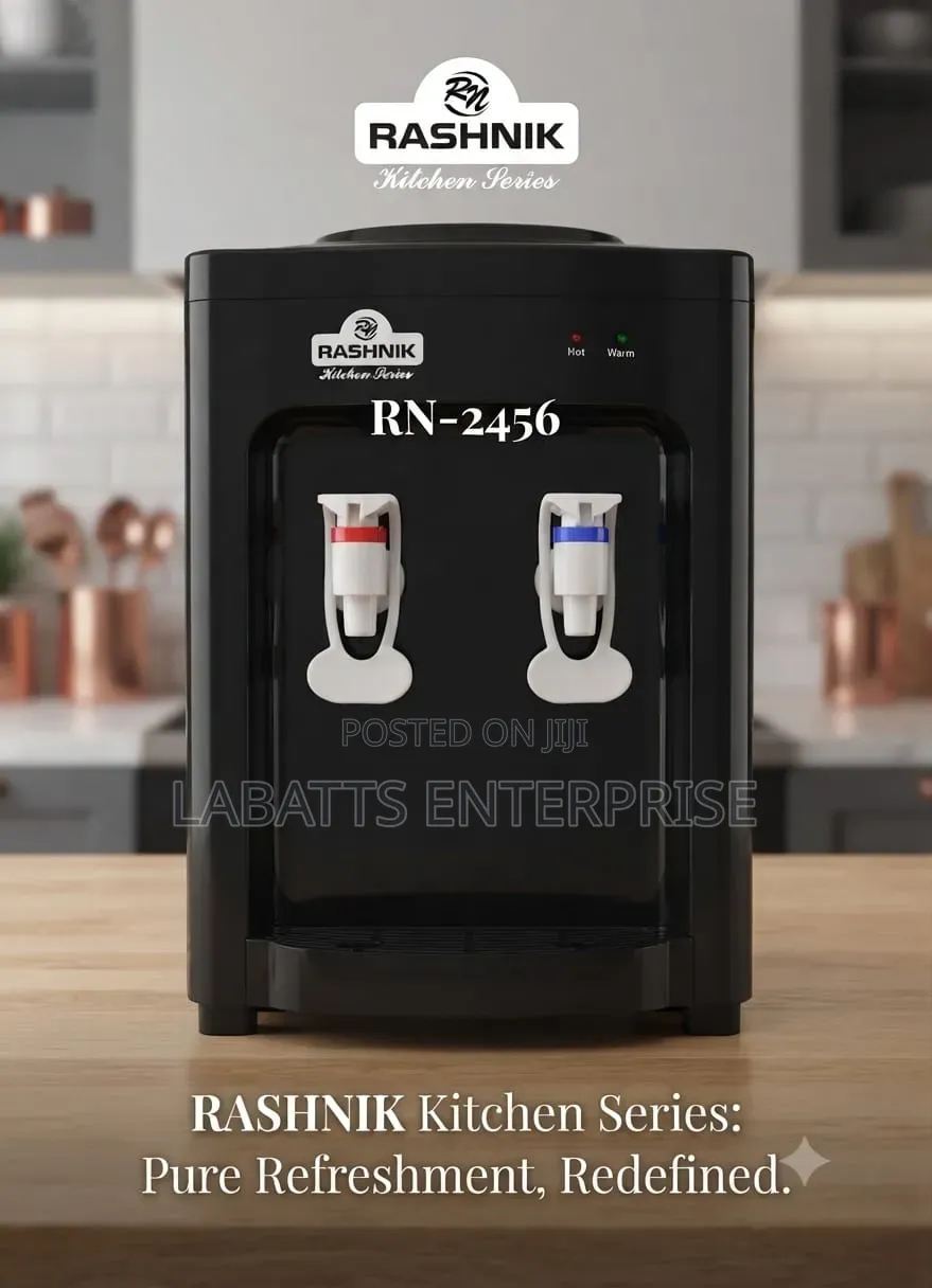 Portable Black Table Top Water Dispenser – Hot Normal Water