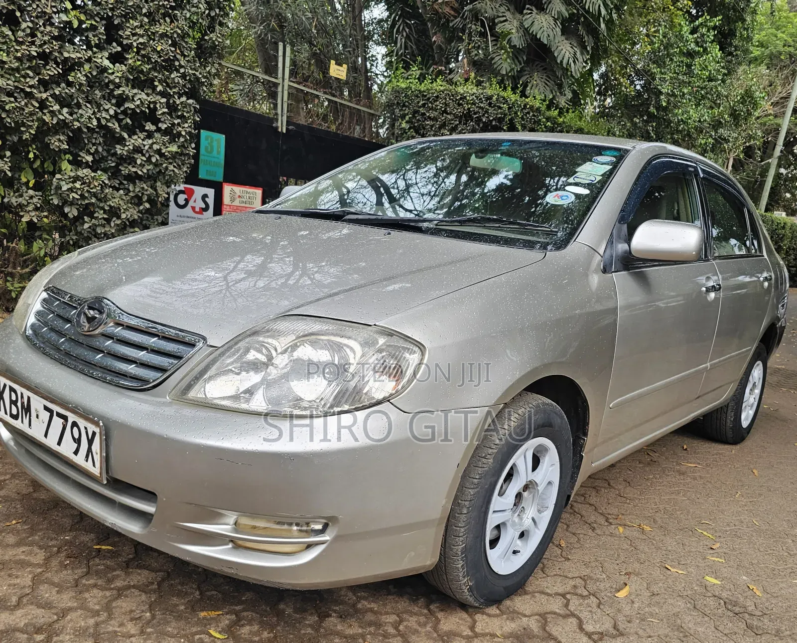 Toyota Corolla 2002 Silver