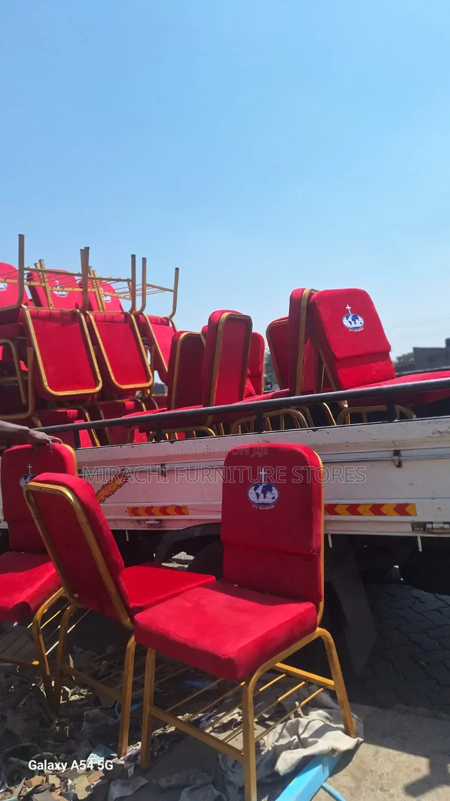 Red Conference/Church Seats