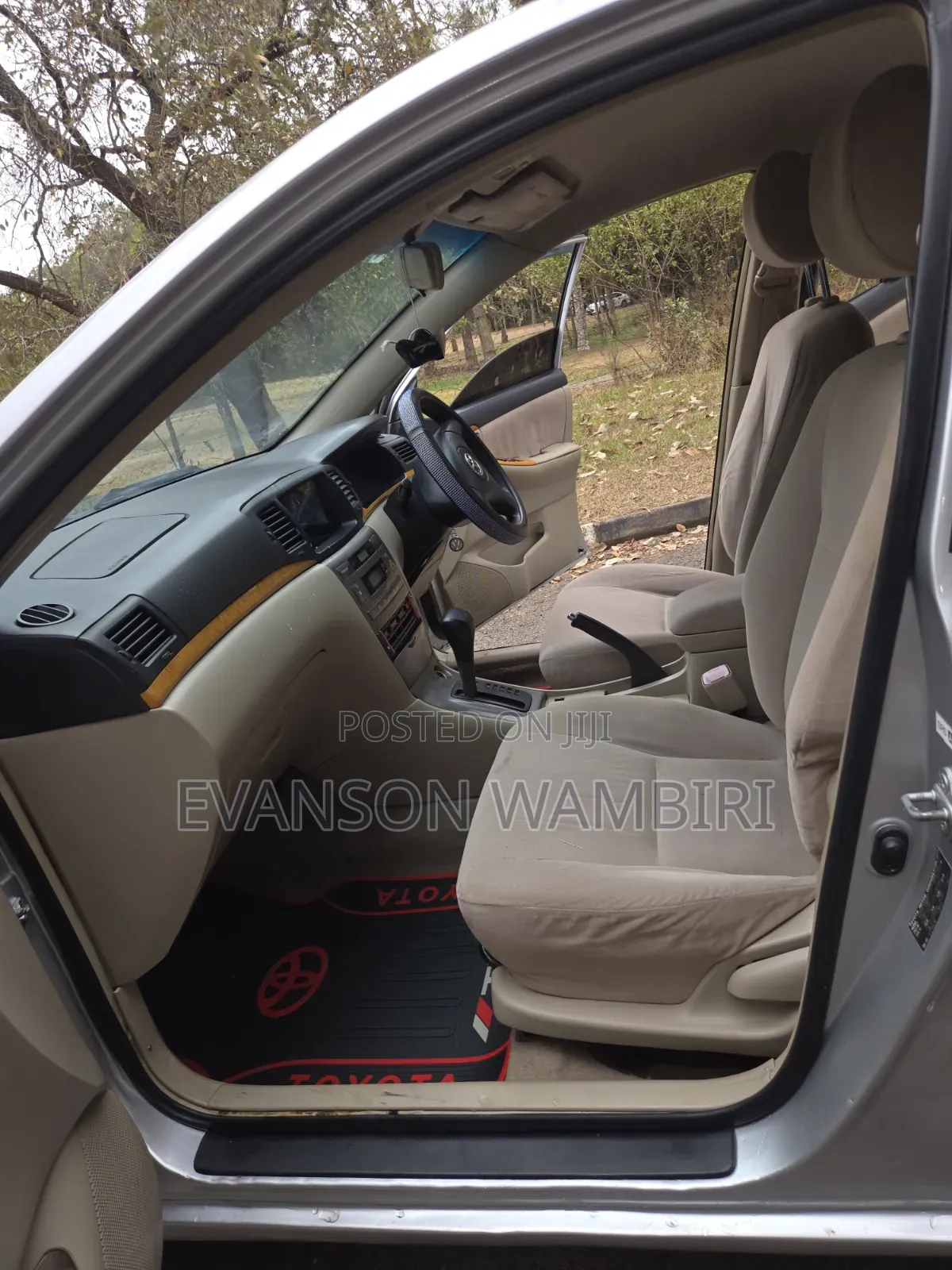 Toyota Allex 2005 Silver
